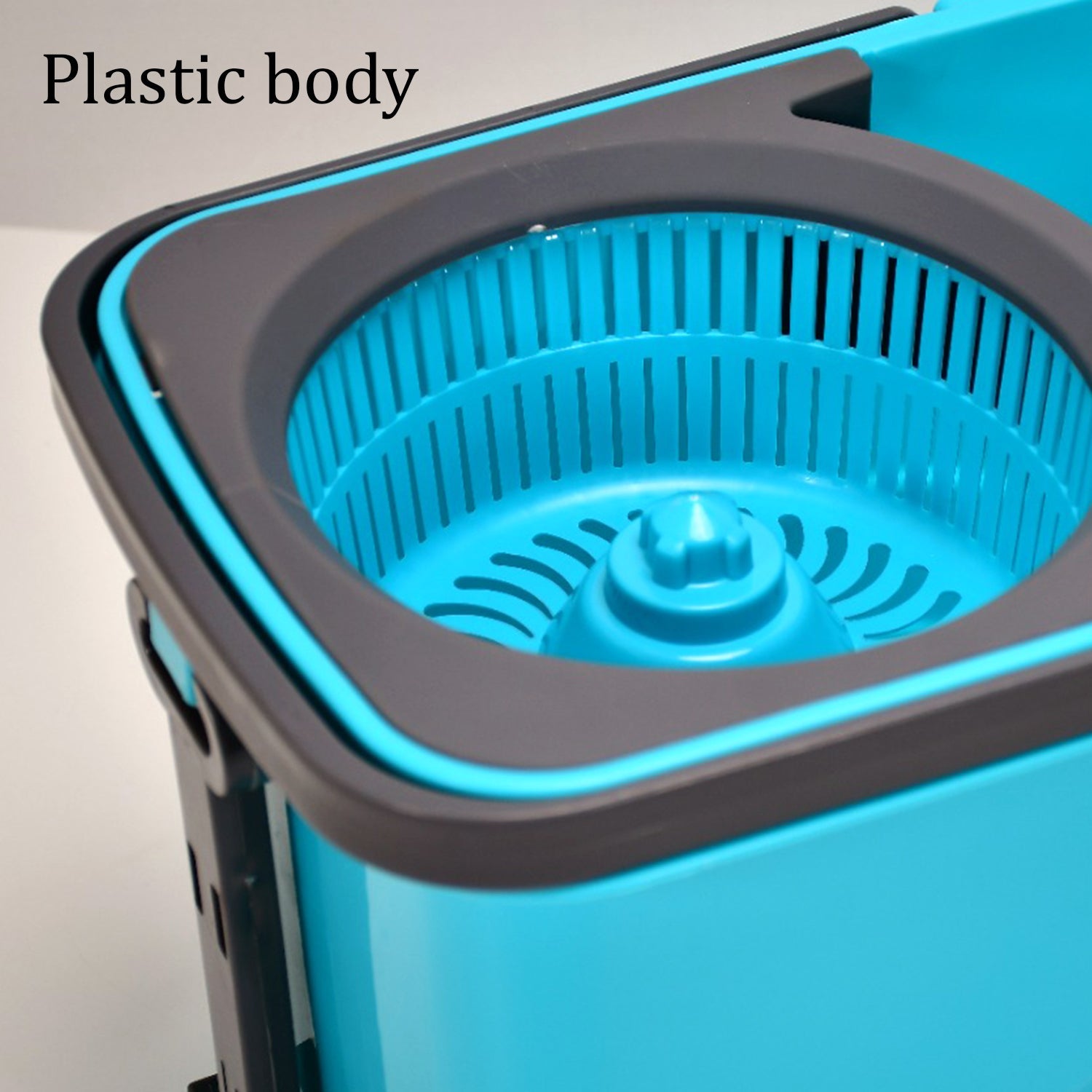 4028 Quick Spin Mop Plastic spin, Bucket Floor Cleaning, Easy Wheels & Big Bucket, Floor Cleaning Mop with Bucket DeoDap 4028 Quick Spin Mop Plastic spin, Bucket Floor Cleaning, Easy Wheels & Big Bucket, Floor Cleaning Mop with Bucket DeoDap